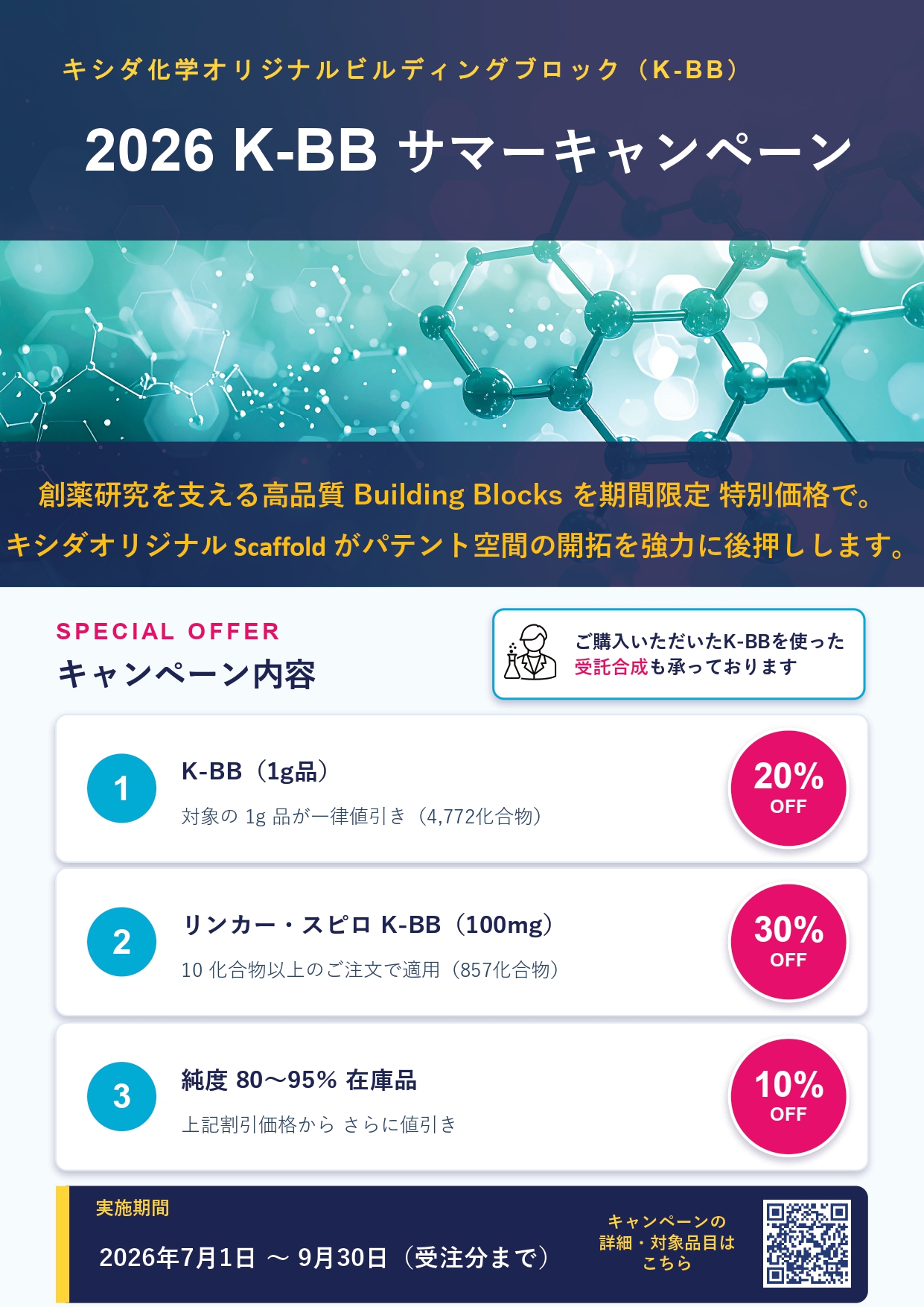 【キシダ化学】2026 KーBBサマーキャンペーン